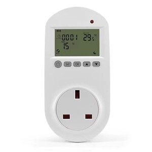 <span class=keywords><strong>Termostato</strong></span> Inteligente Wi-Fi Moderno con Pantalla LCD para Calefacción por Suelo Radiante, 110-230V y Programable para 5+2 Días - Product Image 1