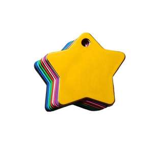 Etiqueta de identificación de perro de aluminio Atars grabada personalizada, colgante de Collar de marca personalizada, tema de Anime de aluminio, etiqueta de regalo para mascotas - Product Image 4