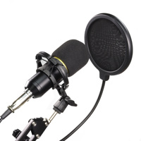 Microfono a Condensatore USB Professionale per Registrazione PC, Gaming, Canto, YouTube e Streaming Live