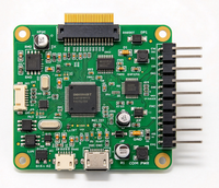 Assemblage de circuits imprimés (PCB) et de cartes électroniques assemblées (PCBA) pour robots à haute fiabilité, contrôle d'impédance de cartes multicouches HDI, service OEM SMT pour matériel de robots autonomes