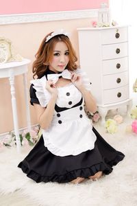 Costume de servante lolita noir et rouge 3XL, robe de servante française, costume de cosplay pour filles et femmes, costume de <span class=keywords><strong>serveuse</strong></span>, costume de fête, costume de scène - Product Image 3