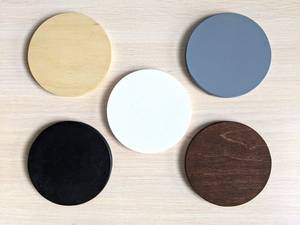 Cuenco de agua de madera de doble propósito Alimentador montado en la pared Diseño a prueba de derrames Color natural Forma redondeada Viaje Uso al aire libre - Product Image 6