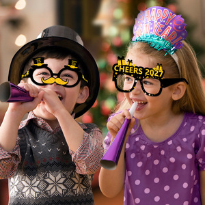 8 Paires de Lunettes de Fête du Nouvel An 2027 – Lunettes en Papier Amusantes pour Accessoire Photo, Idéales pour le Réveillon du Nouvel An, Fournitures et Décorations de Fête - Product Image 6