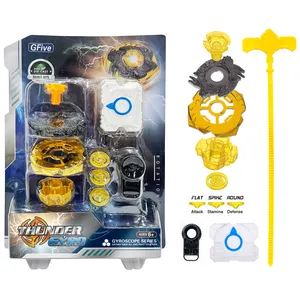 <span class=keywords><strong>Toupie</strong></span> Burst GT Metal <span class=keywords><strong>Fusion</strong></span> avec Lanceur Haute Performance et Arène de Combat – Jouet pour Enfants et Adultes - Product Image 1