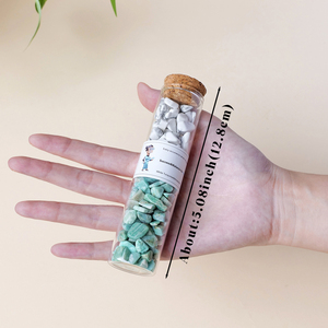 Bottiglia dei Desideri con Cristalli Naturali MBTI 16 Tipi, Decorazione per Casa e Ufficio - Product Image 2