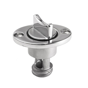 Thuyền cống cắm Kit thép không gỉ hình bầu dục <span class=keywords><strong>garboard</strong></span> transom thuyền cắm với con dấu không thấm nước Ring cho đáng tin cậy thoát nước - Product Image 2