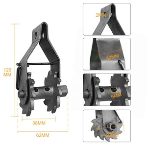Thép tự khóa Wire Rope <span class=keywords><strong>tensioner</strong></span> mạ kẽm thắt chặt dây <span class=keywords><strong>tensioner</strong></span> - Product Image 2