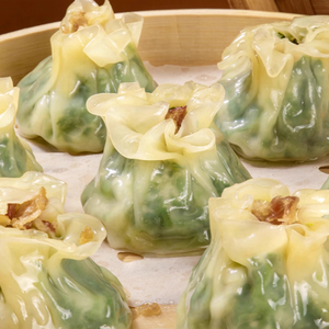 Shumai émeraude de Yangzhou fabriqué à la main | Verts sauvages et bambou, <span class=keywords><strong>Dim</strong></span> <span class=keywords><strong>Sum</strong></span> végétalien sans riz - Product Image 4