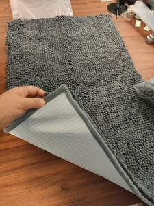 Alfombrillas de Baño Absorbentes para Inodoro, Alfombra Peluda con Respaldo de Látex Antideslizante - Product Image 3