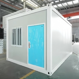 Maison conteneur pliable modèle <span class=keywords><strong>Z</strong></span> sur mesure, cabine préfabriquée à panneaux sandwich, bâtiment de dortoir temporaire pour ouvriers du bâtiment, bureau - Product Image 3