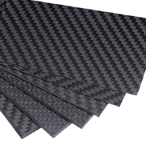 Placa formadora de fibra de carbono mate Lisa De sarga negra de 5mm 20mm 30mm para piezas de drones y automóviles - Product Image 1