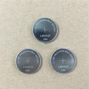 เซลล์เหรียญแบบชาร์จไฟได้ LIR2032แบตเตอรี่3.7V 45mAh จากโรงงาน - Product Image 6