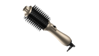 Brosse à air chaud professionnelle en nylon alimentée par USB 1000W 3-en-1 Sèche-cheveux et coiffeur pour cheveux longs Usage domestique et hôtelier
