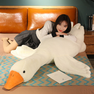 Peluche Oca Bianca Gigante per Celebrazioni Online, Cuscino Creativo per Dormire, Giocattolo di Peluche Unisex Imbottito in Cotone per San Valentino - Product Image 3