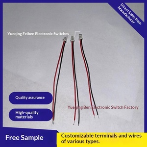 1,25 mm afstand 2P rode en zwarte kabelboom accukabel luidsprekerkabel speelgoedstekker signaal geen isolatie - Product Image 5