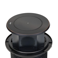 Prise de courant de bureau universelle étanche IP53, motorisée et escamotable, avec chargeur sans fil 18W, pour bureau