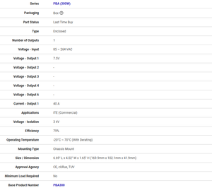 PBA300F-7R5 เซิร์ฟเวอร์และเดสก์ท็อปใช้วัสดุทองแดง สวิตชิ่งพาวเวอร์ซัพพลายสีขาว 501W-600W มีสินค้าในสต็อก - Product Image 6