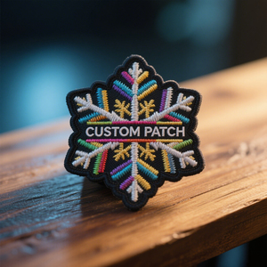 Bán Buôn Sắt Trên Phong Cách Thêu Các Bản Vá Lỗi Với Nam Châm Tập Tin Đính Kèm Tùy Chỉnh Móc Và Vòng Lặp Biểu Tượng Vải Cảm Thấy Chất Liệu - Product Image 2