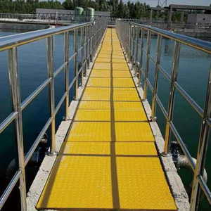Grille en <span class=keywords><strong>plastique</strong></span> FRP moulée à prix abordable avec micro-maille 19*19mm pour parking d'usine - Product Image 5