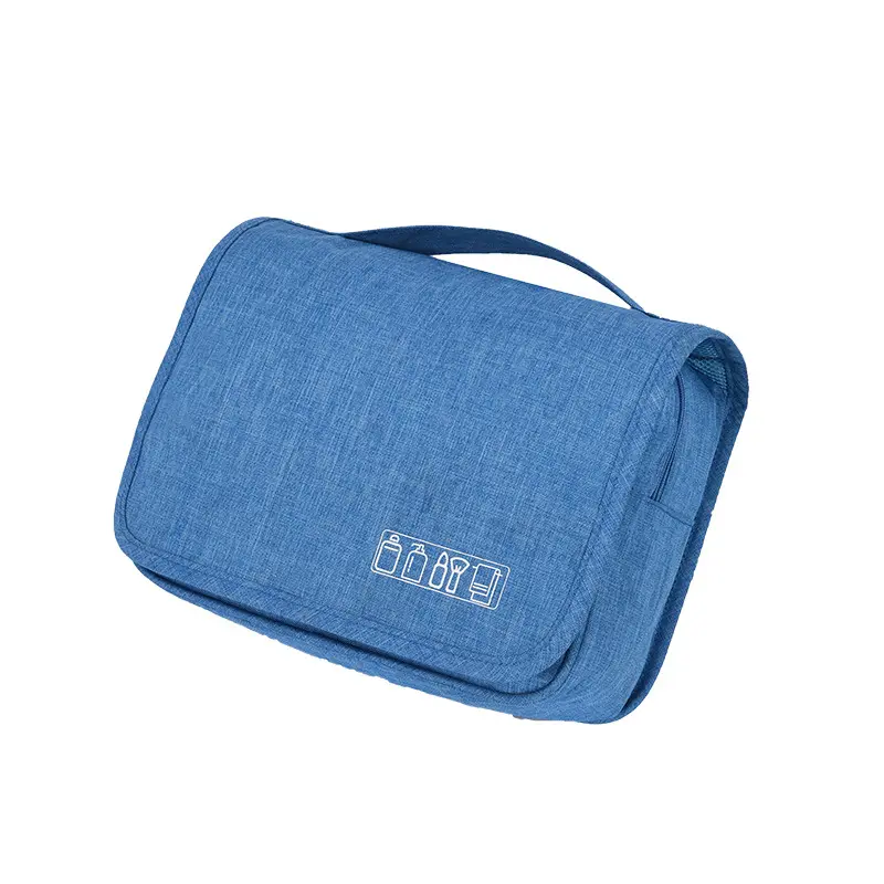 Nieuwe Ontwerp Grote Nylon Polyester Deluxe Waterdicht Heren Reizen Waszak Groothandel Aangepaste Dopp Kit Toilettas