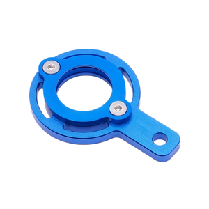 Pièces de moto usinées avec précision par CNC, support de localisation en aluminium personnalisé de différentes tailles - Product Image 5