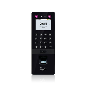 เครื่องอ่านบัตร IC 13.56MHz อุปกรณ์ควบคุมการเข้าออกแบบไร้สาย พร้อมระบบสแกนลายนิ้วมือและใบหน้า สำหรับบันทึกเวลาเข้าออก รองรับ TCP/IP FacePro2/IC/WIFI - Product Image 2