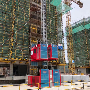 Elevador de Pasajeros <span class=keywords><strong>GJJ</strong></span> HOIST <span class=keywords><strong>GJJ</strong></span> SC200, Elevador para Construcción - Product Image 1