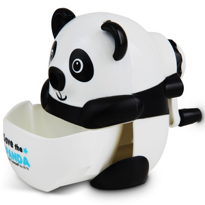 Deli Panda Pencil Sharpener No.0518 Plastic For Kids School Use - Product Image 3