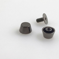 Paku Keling Logam 8-15mm, Kancing Rivet, Sekrup, Stud, Tombol, Paku Kaki Tas, Penjepit Pelindung, Aksesoris Kerajinan Kulit