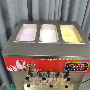 Comercial 3 5 7 <span class=keywords><strong>sabores</strong></span> máquina de helados de servicio suave 60l fabricante de helados de Gelato mixto con PreEnfriamiento para restaurantes - Product Image 5
