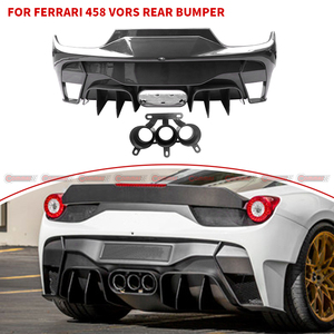 Difusor Trasero de Fibra de Carbono de Alta Calidad Estilo V Vors para Ferrari 458 - Product Image 1