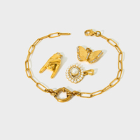Bracelet DIY en acier inoxydable pour femme, chaîne serpent, chaîne cubaine, bijoux en acier inoxydable en gros