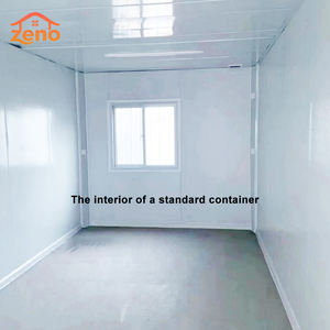 ZENO 20ft alto 40ft cubo prefabbricato prefabbricato contenitore di lusso casa prefabbricata casa contenitore pieghevole casa - Product Image 3