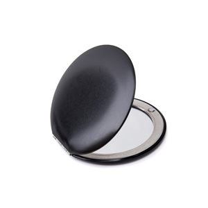 Customizable Double-Sided Portable Handheld Makeup Mirror Modern Aluminum Casting Technique Flip Design Foldable Magnification