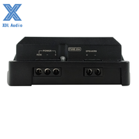 Mini amplificateur de classe D 400W*1CH avec crossovers et égaliseurs, système audio de voiture de style brésilien en fonte, mono