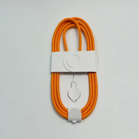 Nouveau Câble USB Tressé en Nylon Orange de 0,9 m (3 PI) 60 W PD Type C vers Type C pour Charge Rapide et Transfert de Données Universel pour iPhone 14 15 16 17 Pro Max