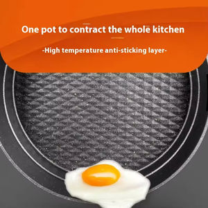 Olla Eléctrica a Presión Redonda de 32 cm, 1350 W, Extra Grande, Sin Humo, Antiadherente, para el Hogar - Product Image 3