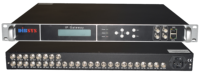 Receptor IRD de 8, 12, 16, 24 vías DVB-S2/ISDB-T a SPTS/MPTS FTA a IP con 8 salidas MPTS/512 SPTS Q1