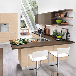 Venta caliente muestra <span class=keywords><strong>Egger</strong></span> de diseño de gabinete de cocina - Product Image 3