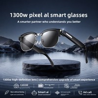 Lunettes Intelligentes à Reconnaissance Avancée, Caméra 13MP, Enregistrement Vidéo, Traduction IA, Casque Connecté Intelligent 2026