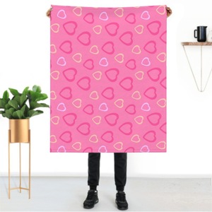 Manta de franela suave para <span class=keywords><strong>el</strong></span> Día de San Valentín, manta para <span class=keywords><strong>aire</strong></span> acondicionado, <span class=keywords><strong>amor</strong></span>, impresión Digital, siesta, sofá cama, manta - Product Image 4