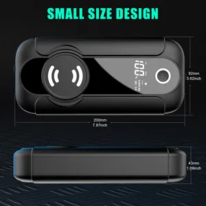 Wholesale Portable 10000mah Wireless Charging Car Booster Battery Jump Starter 2000a With LED Flashlight