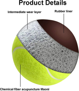 Logo personnalisé Accessoires de raquette professionnelle <span class=keywords><strong>Pas</strong></span> <span class=keywords><strong>cher</strong></span> en vrac Pelotas De Tenis Padel Paddle Balle de Tennis - Product Image 4