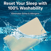 Oreiller de sommeil Anyangshu à ions oxygène négatifs générant plus de 3000 ions oxygène négatifs et entièrement lavable pour une utilisation en chambre.