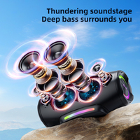 Enceinte de fête sans fil Zealot 100W S127, étanche IPX6, batterie externe, lumière RGB, stéréo TWS, charge rapide Type-C PD, égaliseur 3, pour extérieur