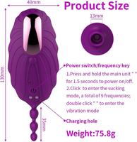 Jouets sexuels pour couples, masseur, Bluetooth, sans fil, application de contrôle à distance, vibrateur en silicone imperméable à 100% alimenté par USB, portable pour femmes