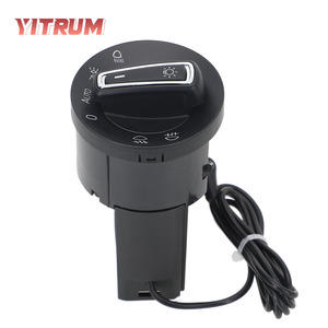YITRUM Headlight Control <b>Switch</b> 18D941531D For Volkswagen With <b>Light</b> <b>Sensor</b> Auto Dimming Function - Product Image 1