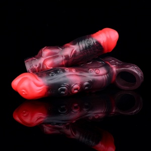 Nuevo Diseño Vibrador con Control Remoto, Masajeador de Próstata, Anillos para Pene, Funda para Pene, Juguetes Sexuales para Hombres - Product Image 5
