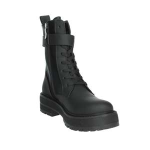 Bottes de combat pour femme Laura Biagiotti, noires, taille 36 - Product Image 5