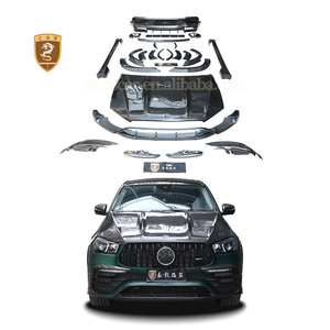 Kit carrosserie large en fibre de carbone pour Mercedes Benz GLE63 350 450 53 Coupé C167 - Product Image 5